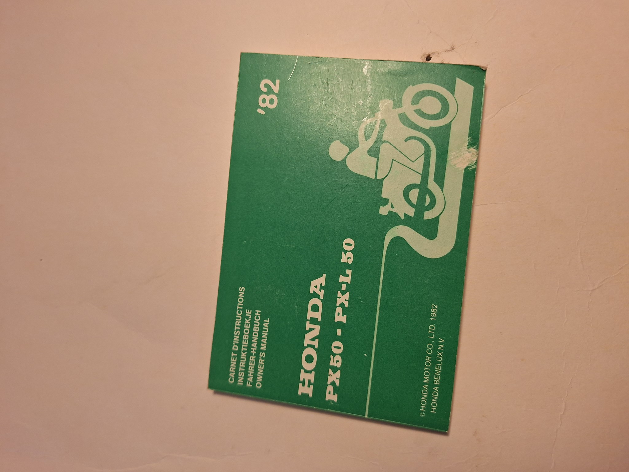 Picture of Fahrerhandbuch  Honda  PX50